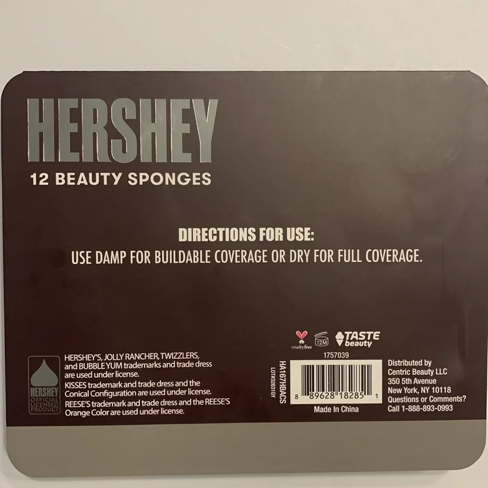 Hershey buildable use calories……